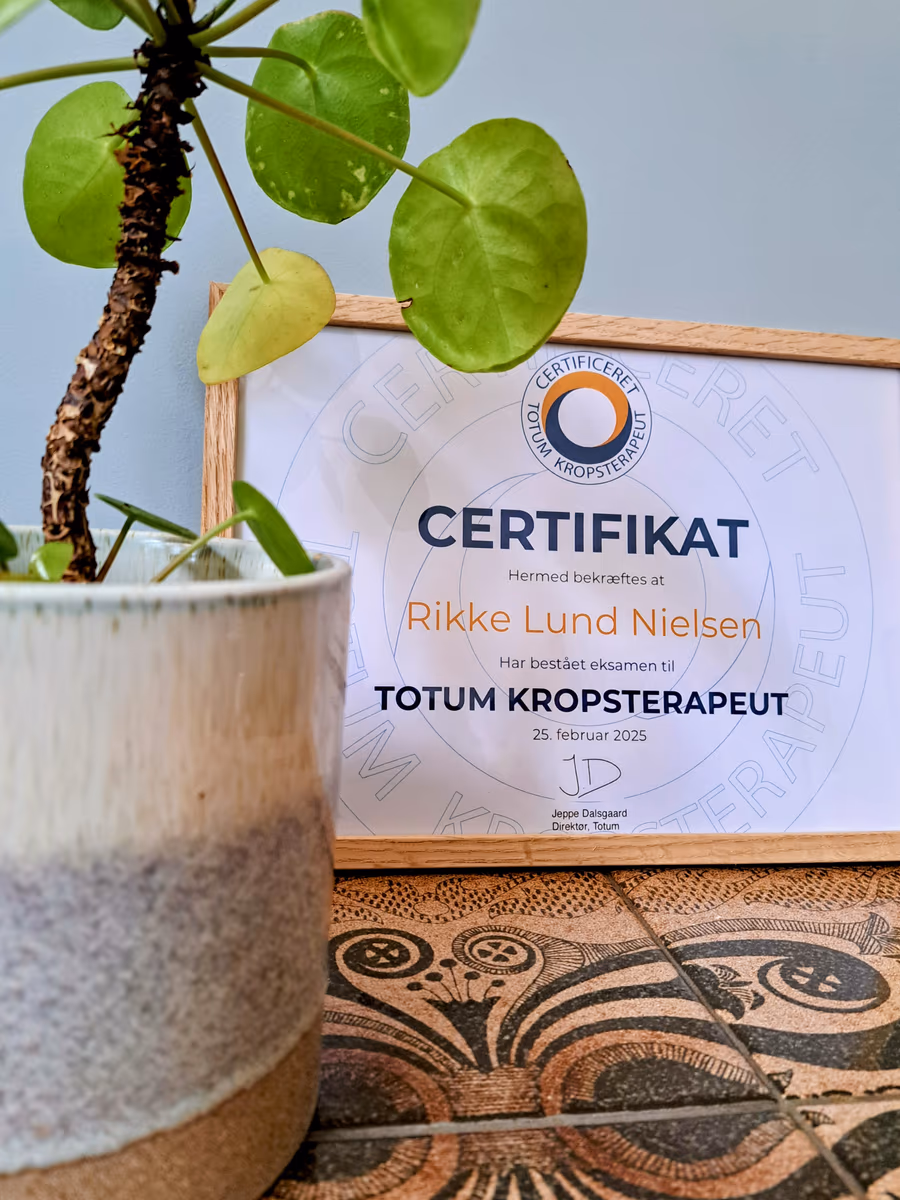 Certificeret Totum Kropsterapeut
